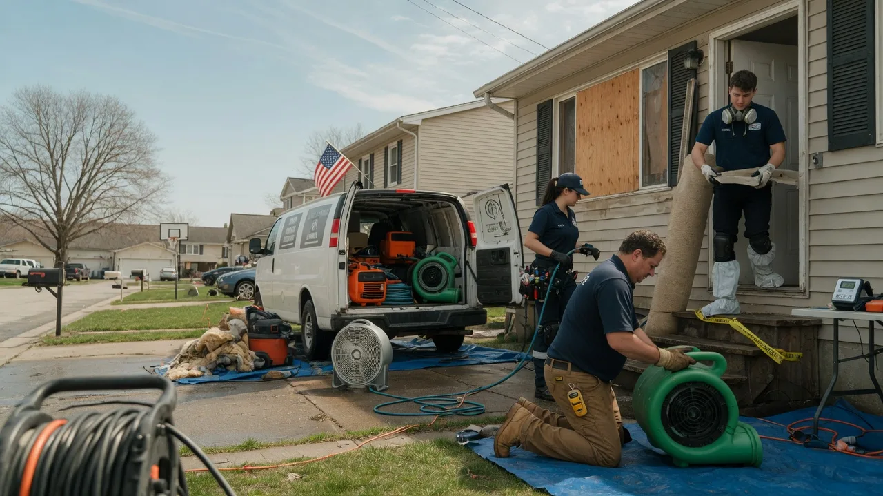 Water Damage Restoration in Goldsboro, NC near me